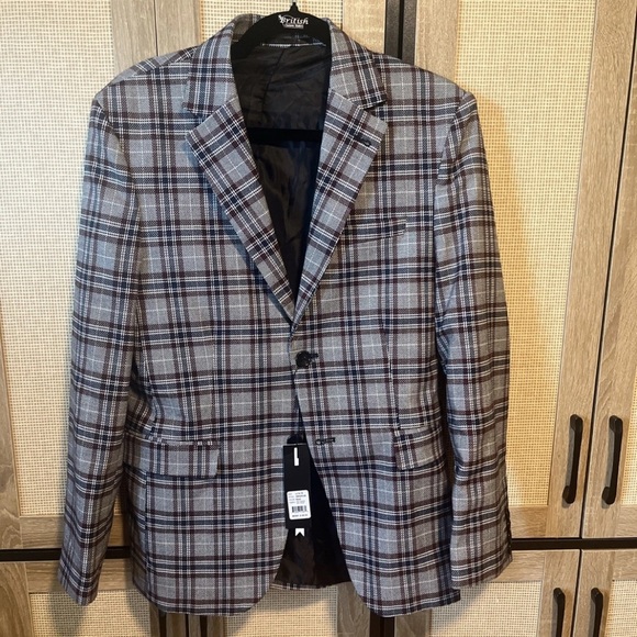 Elie Balleh Men’s Blazer Size Large (42-44) - Picture 2 of 11